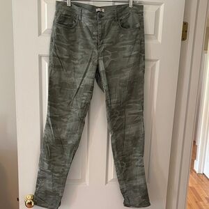 Loft Camo Green Women's Jeans